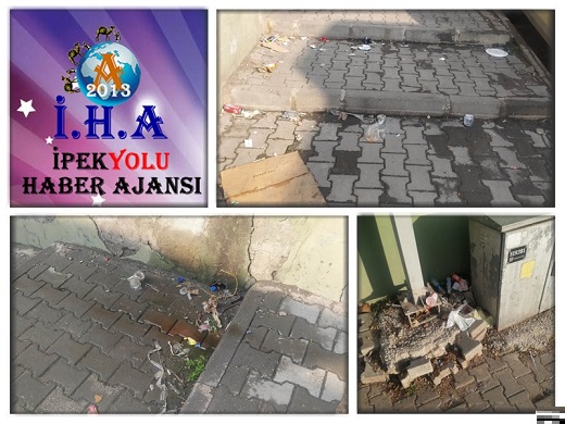 ŞEHİTKAMİL İLÇESİ  ÇÖPLÜKTEN GEÇİNMİYOR 