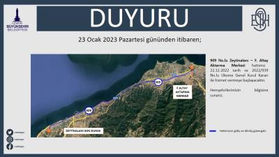 ESHOT’tan üç yeni hat daha