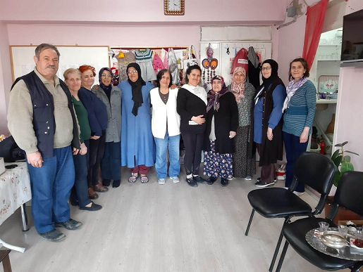 DEPREM ZEDELERDEN BİR GURUP ISPARTA KANSEV DERNEĞİNİ ZİYARET ETTİ..