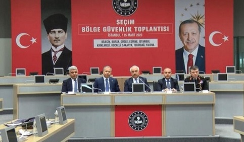  SEÇİM GÜVENLİK TOPLANTISI İSTANBUL’DA YAPILDI