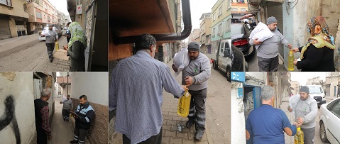 ŞEHİTKAMİL, RAMAZAN AYINDA DA DAR GELİRLİ AİLELERİN UMUDU OLUYOR