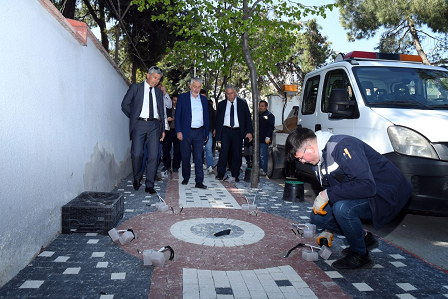 İstasyon Caddesi yenileniyor, kent  estetiğine uygun hale getiriliyor