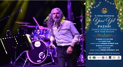ALANYA ULUSLARARASI YENİ YIL PAZARI KAPILARINI AÇIYOR BAŞKAN YÜCEL TÜM VATANDAŞLARI DAVET ETTİ