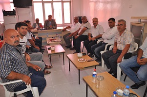 KARABACAK PARTİLİLERLE BAYRAMLAŞTI