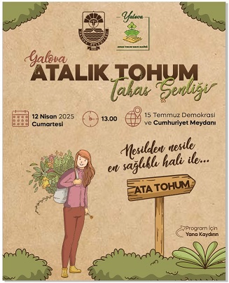 Yalova’da Atalık Tohumlar İçin Büyük Buluşma: 2. Tohum Takas Festivali Başlıyor!