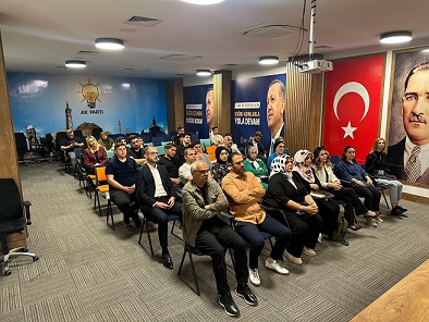 AK Parti Diyarbakır İl Başkanlığında Tanıtım Ve Medya Başkanları Birim Toplantısı Gerçekleştirildi.
