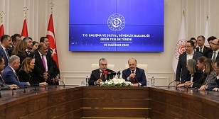 Çalışma ve Sosyal Güvenlik Bakanlığı’nda Devir Teslim Töreni Yapıldı