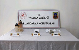 Yalova Taşköprü de uyuşturucu madde ile çalışma