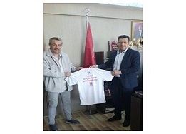 DGSK İL BAŞKANI İBRAHİM İNCE TAŞKÖPRÜ BELEDİYE BAŞKANI İLE BİR ARAYA GELDİ