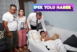  BAŞKAN TUTUK’TAN ALKIŞLANACAK HAREKET TRAFİK KAZASI GEÇİREN ÇOCUĞUN ÇAĞRISINA KAYITSIZ KALMADI