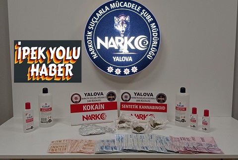 YALOVA DA UYUŞTURUCU SATICIILARINA MUCEDELE