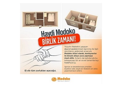 MODOKO İLE DEPREMİN TARAMASINI UNUTTURMAK VE SEVGİ BAGI OLUŞTURACAK 