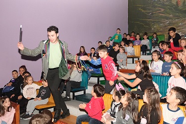 ÇOCUKLAR DOYASIYA EĞLENDİ