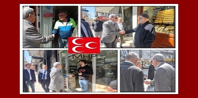 MHP YALOVA İL TEŞKİLATI ESNAF ZİYARETLERİNE DEVAM EDİYOR…