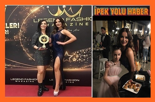 Ünlü çocuk oyuncu ve reklam yıldızı Derin Lena Kodalak Legend Fashion Magazine Ödül Gecesinin Maskotu oldu