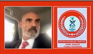  VATAN SEVERLER PARTİSİ GENEL BAŞKANI YILMAZ GÜLÜMSER 3 FİDANI ANDI.