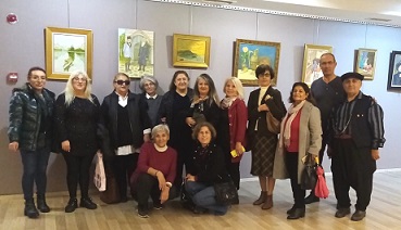 İşcan ın sergisine yoğun ilgi