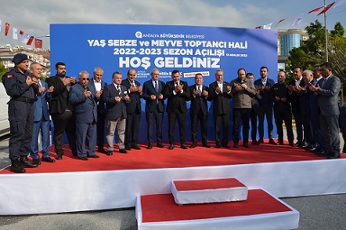 Alanya Toptancı Hali’nde  yeni sezon törenle başladı 