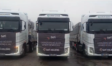 Safi Holding’ten deprem bölgesine büyük yardım 