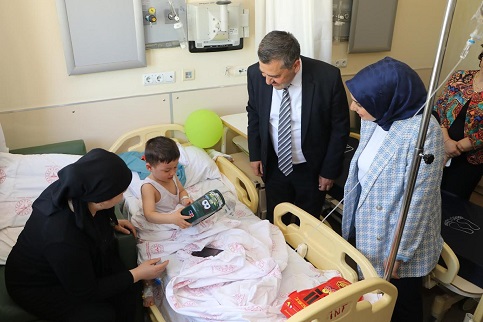  İlçe Başkanı Güler’den 23 Nisan’da duygu dolu ziyaret: “Evlatlarımızın duası, bu milletin geleceğidir”
