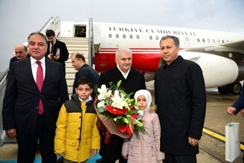 Başbakan Binali Yıldırım GAZİANTEP TE