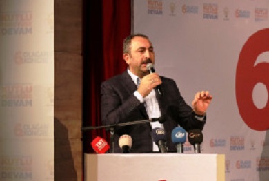 Adalet Bakanı Gül: 