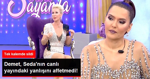 Demet Akalın, Kocasının Yanında Eski Sevgilisinin Klibini Yayınlayan Seda Sayan'ı Takipten Çıkardı