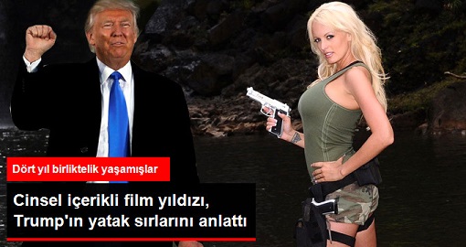 Dört Yıl Birliktelik Yaşadığı Cinsel İçerikli Film Yıldızı, Trump'ın Yatak Sırlarını Anlattı