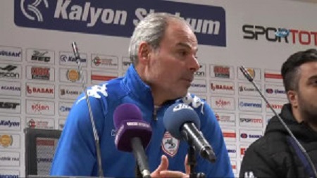 - Gazişehir Gaziantep - Samsunspor maçının ardından