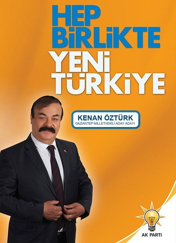 HAYIRSEVER İŞ ADAMI KENAN ÖZTÜRK AKP DEN MİLLETVEKİLİ ADAY ADAYI OLDU