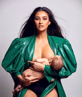 2 ay önce doğum yapan The Pretty Little Liars’ın yıldız oyuncusu Shay Mitchell, 