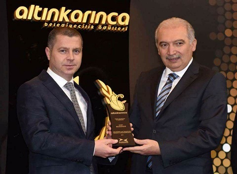 Başkan KUZU Altın Karınca'yı 3. Kez Çan'a Getirdi