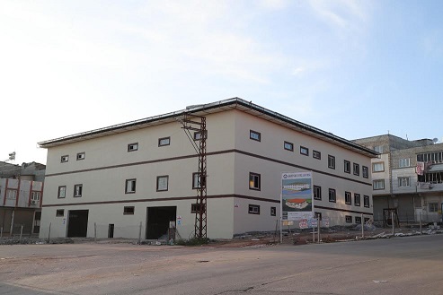 BAŞKAN TAHMAZOĞLU YENİ AŞEVİ İNŞAATINI İNCELEDİ