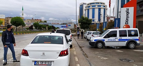 GAZİANTEP TE  POLİSLERİMİZ 7 / 24 HİZMET VERMEYE DEVAM EDİYOR