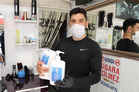 BERBER VE KUAFÖRLER YALOVA BELEDİYESİ’NE TEŞEKKÜR ETTİ