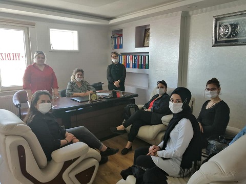 OSMANLI ÜLKÜ OCAKLARI KADIN KOLLARI BAŞKANI ÇELLO DAN GÖREV DAĞITIMI   