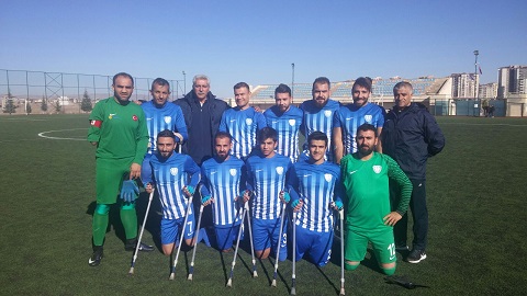 ŞAHİNBEY AMPUTE, DEPLASMANDAN 3 PUANLA DÖNDÜ