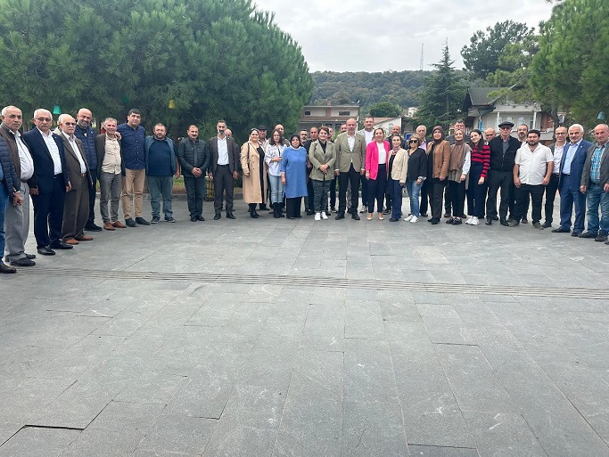 MHP Atakum İlçe Başkanlığı, Muhtarlarla bir araya geldi.