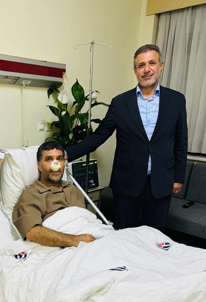 AK PARTİ MİLLETVEKİLİ ÇELİKASLAN MÜZSAN GENEL BAŞKANI AHMET ONURLU’YU TEDAVİ GÖRDÜĞÜ HASTANEDE ZİYARET  ETTİ 