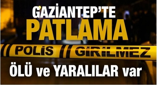  Şahinbey ilçesinin Tekstilkent Mahallesindeki Sanayi Caddesi üzerinde bulunan bir işyerinde patlama meydana geldi