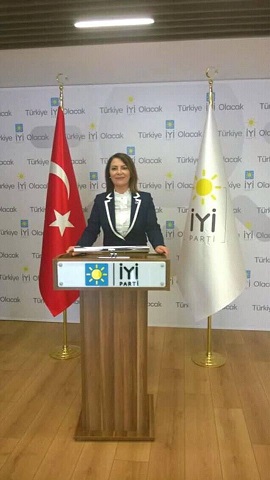 İYİ PARTİ HAKKARİ DEN KADIN ADAY TANRIKULU