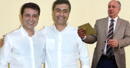 Selahattin Demirtaş'ın Oy Kullandığı Sandıktan Muharrem İnce Birinci Çıktı