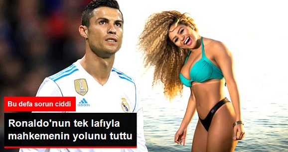 Ronaldo'nun Başı Dertte! Ünlü Model, 