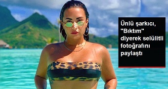 Dünyaca ünlü şarkıcı Demi Lovato, 