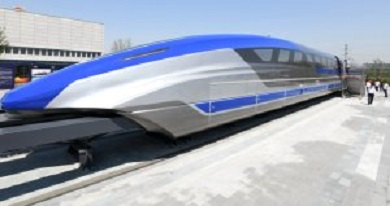 Çin'in Yeni Treni Saatte 600 KM Hız Yapacak!