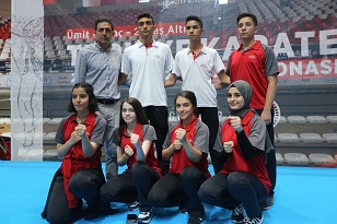 GAZİANTEP BÜYÜKŞEHİR KARATE TAKIMI TÜRKİYE ŞAMPİYONASINDA İDDİALI