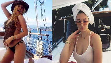 Mehmet Ali Erbil’in kızı Yasmin Erbil, sosyal medya hesabından beyaz bikinili fotoğrafını hayranlarının beğenisine sundu.