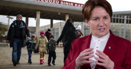 Akşener, Tarih Verip Suriyelileri Gönderme Vaadinde Bulundu
