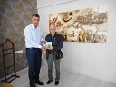 BAFRA MİLLİ EĞİTİM MÜDÜRÜ KATİPOĞLU' NA ŞİİR KİTABI