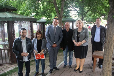MHP MİLLETVEKİLİ ADAYI MİNE AKTAŞ SEÇİM GEZİSİNDE